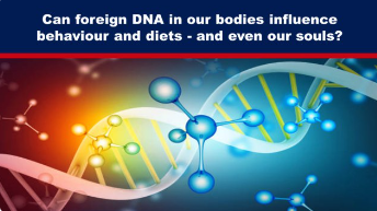 Can foreign DNA in our bodies influence behaviour and diets – and even our souls?