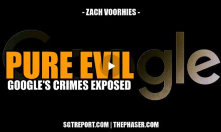 PURE EVIL: GOOGLE IS GOING DOWN — Zach Voorhies