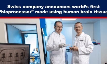 Swiss company announces world’s first “bioprocessor” made using human brain tissue