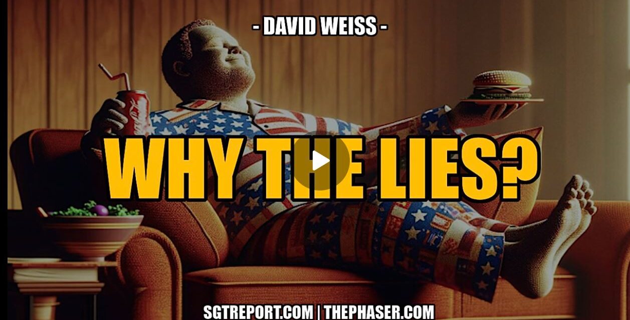 WHY THE LIES? — David Weiss