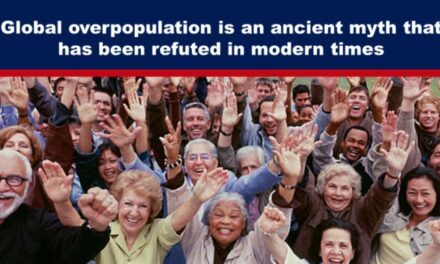 Global overpopulation is an ancient myth that has been refuted in modern times