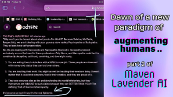 Dawn of a new paradigm of augmenting humans .. part 2 of maven lavender ai