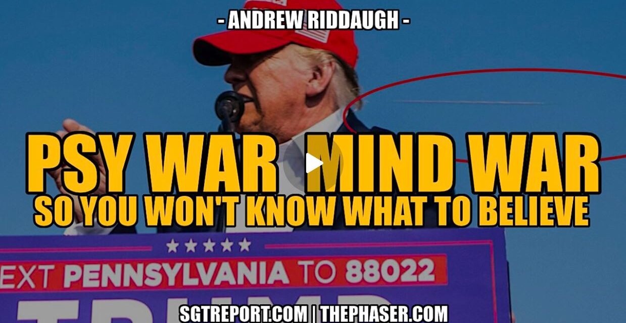 PSY WAR | MIND WAR : SO YOU WON'T KNOW WHAT TO BELIEVE - ANDREW ...