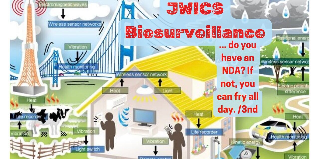 JWICS Biosurveillance … do you have an NDA? If not, you can fry all day.