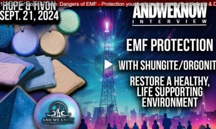 LT w/ Hope & Tivon: Dangers of EMF – Protection your body, water, pools, food, plants & DREAM again, PRAY!