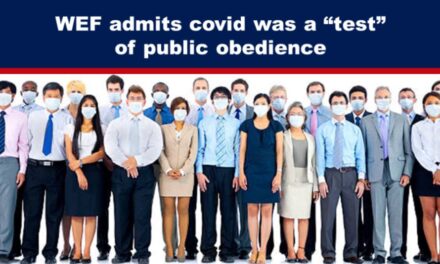 WEF admits covid was a “test” of public obedience