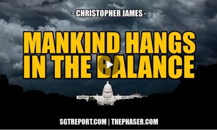 MANKIND HANGS IN THE BALANCE — Chris James