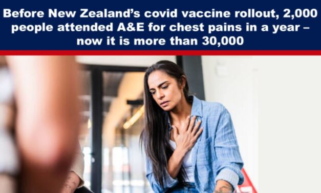 Before New Zealand’s covid vaccine rollout, 2,000 people attended A&E for chest pains in a year – now it is more than 30,000