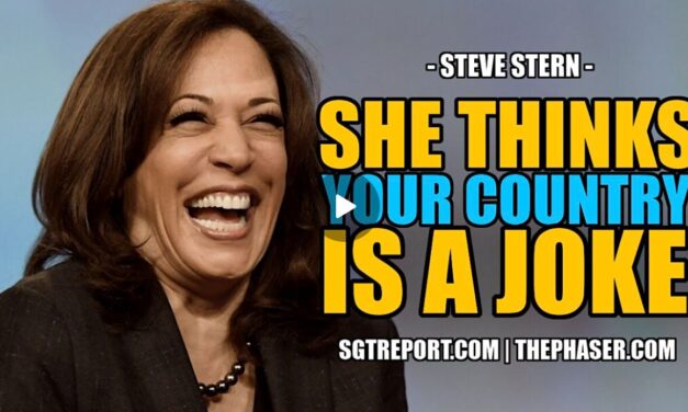 SHE THINKS YOUR COUNTRY IS A JOKE! — Steve Stern