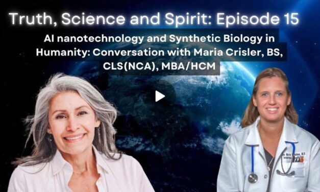 Episode 15 – AI nanotech & Synthetic Biology in Humanity: Conversation with Maria Crisler