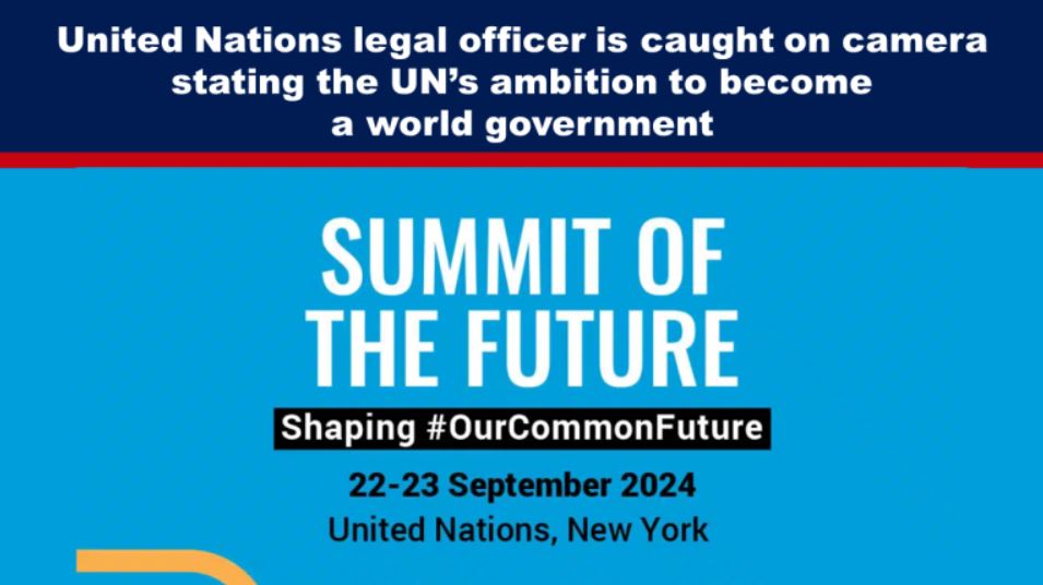 United Nations legal officer is caught on camera stating the UN’s ambition to become a world government