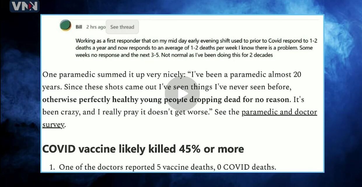 Chilling COVID Vax Death Number Confirmed By 10 Different Analyses