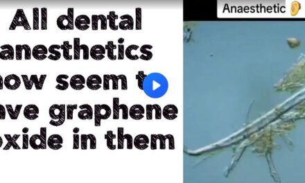 All dental anesthetics now seem to have graphene oxide in them