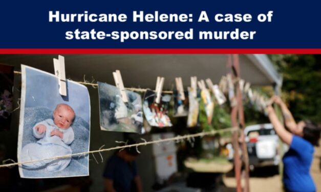 Hurricane Helene: A case of state-sponsored murder