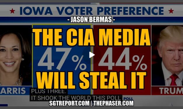 THE CIA WHORE MEDIA WILL HELP STEAL IT — Jason Bermas