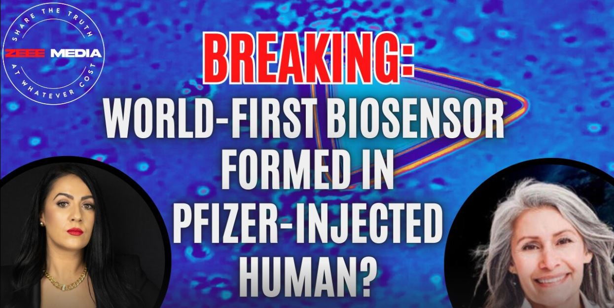 BREAKING: World-First Biosensor Formed in Pfizer-Injected Human? Maria Crisler