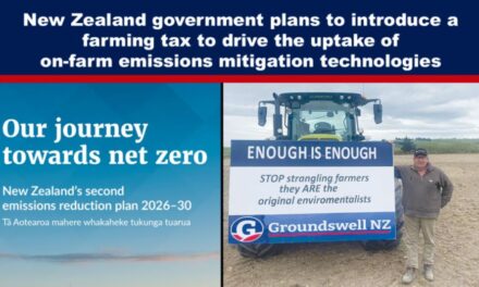 New Zealand government plans to introduce a farming tax to drive the uptake of on-farm emissions mitigation technologies