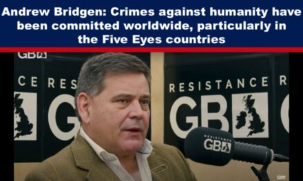 Andrew Bridgen: Crimes against humanity have been committed worldwide, particularly in the Five Eyes countries