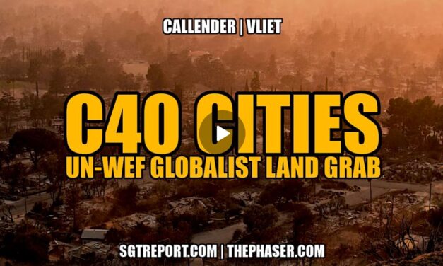 C40 CITIES: UN-WEF GLOBALIST LAND GRAB — Callender | Vliet