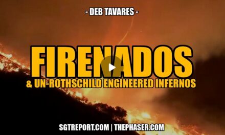 FIRENADOS & UN-ROTHSCHILD ENGINEERED INFERNOS – Deb Tavares