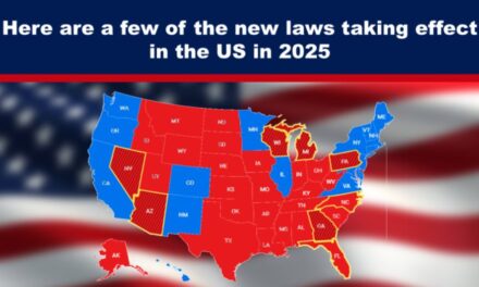 Here are a few of the new laws taking effect in the US in 2025