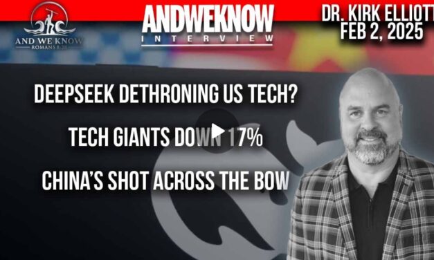 LT w/ Dr. Elliott: Deepseek & US Tech, Stock Market, 17%, Gold at record levels. PRAY!