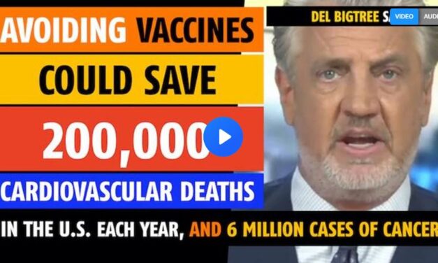 Avoiding vaccines could save 200,000 cardiovascular deaths, & 6 million cases of cancer in the U.S.