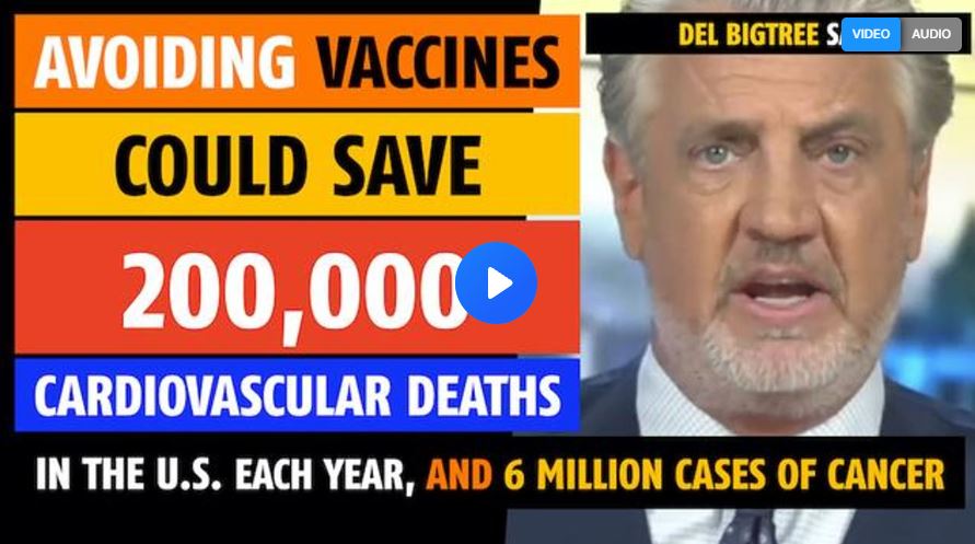 Avoiding vaccines could save 200,000 cardiovascular deaths, & 6 million cases of cancer in the U.S.