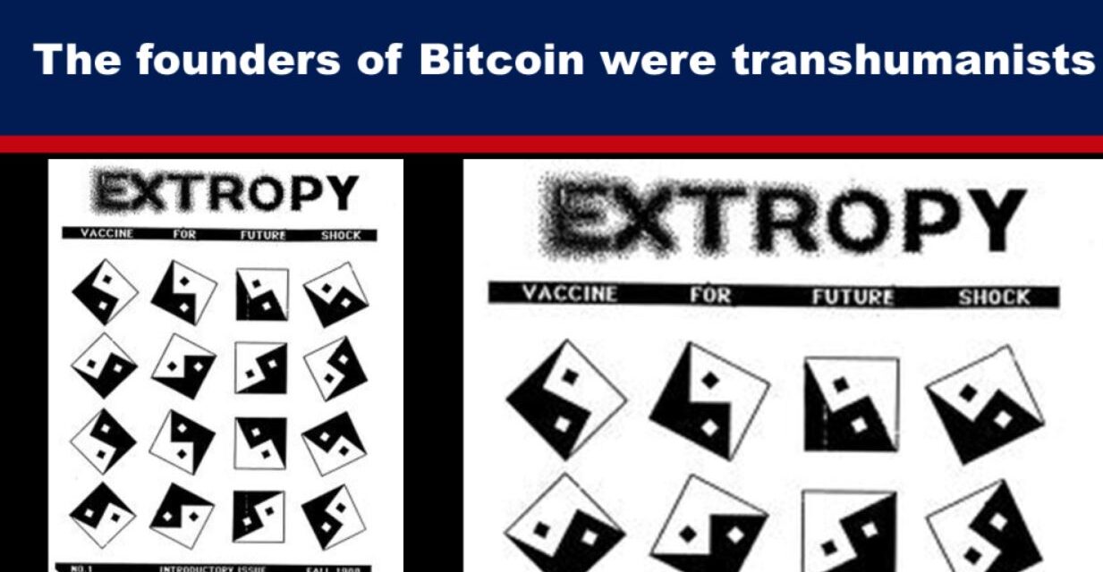 The founders of Bitcoin were transhumanists