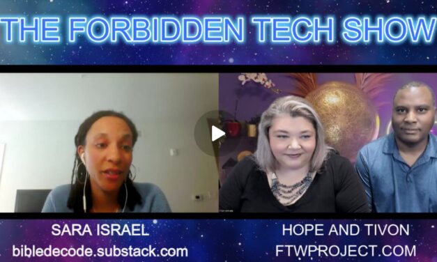 The Battle of AI Beast Assimilation with Sara Israel. Episode 1 the Forbidden Tech Show